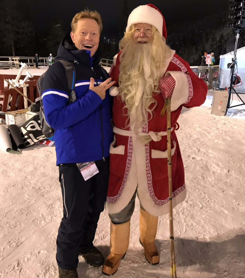 Dieter Thoma und der Weihnachtsmann 2019