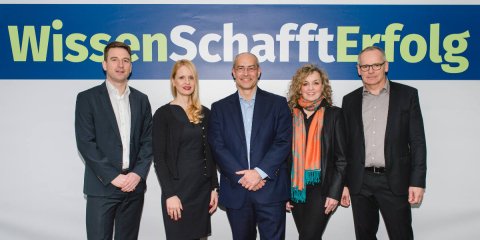 Tina Weber bei der Veranstaltung "WISSENSCHAFTERFOLG"