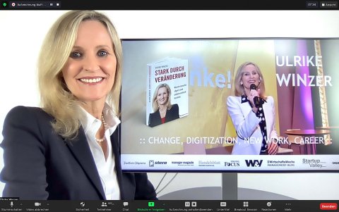 Ulrike Winzer und ihr Buch "Stark durch Veränderung".